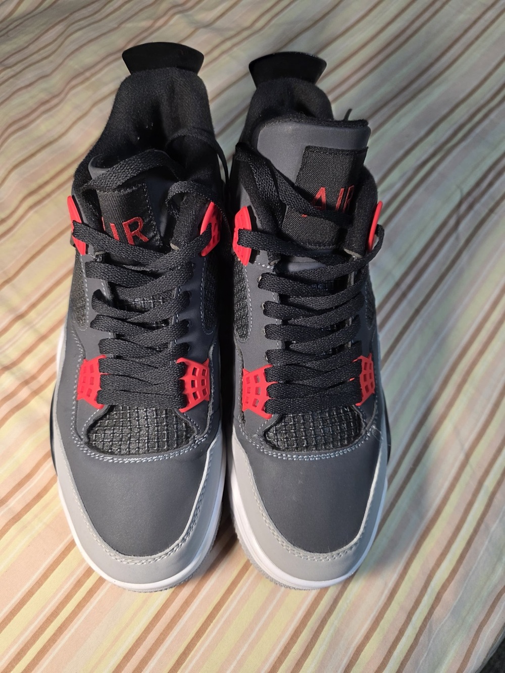 Others Follow Black and Red Men's Sneakers